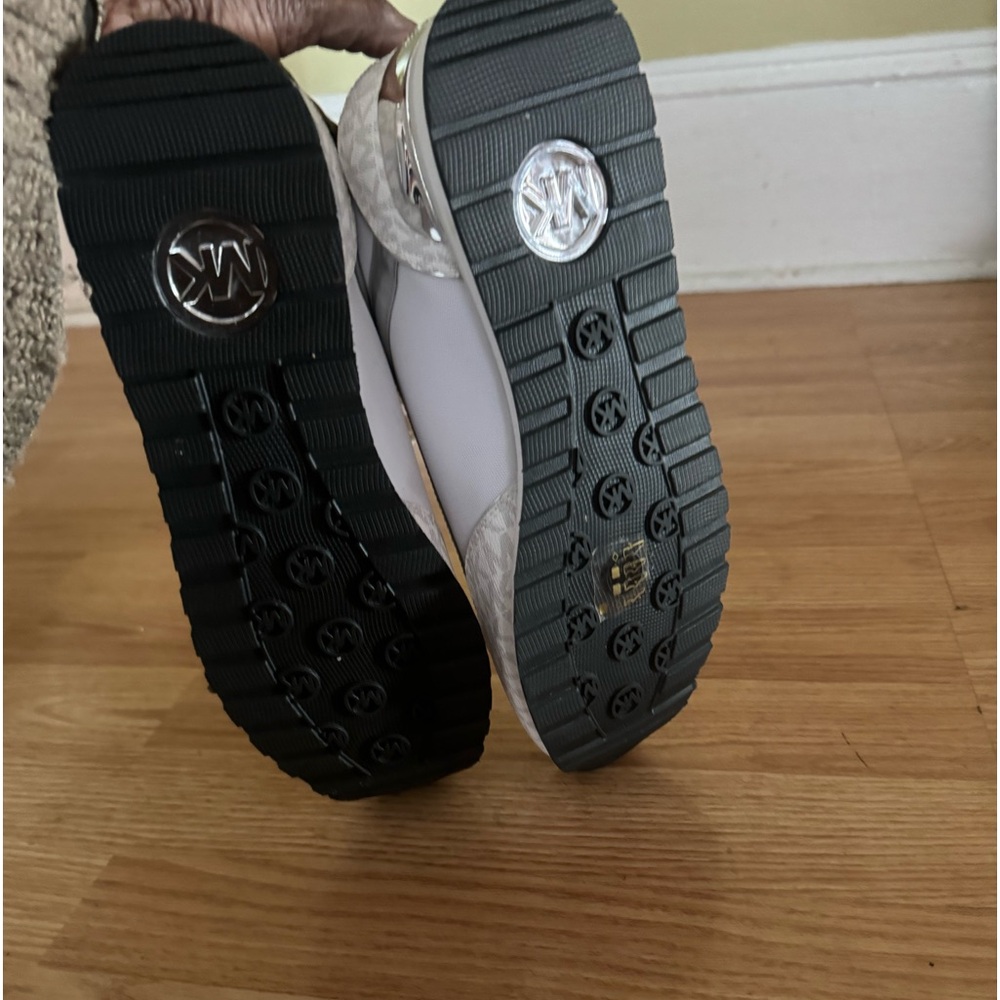 Michael Kors White Sneakers - Picture 3 of 4